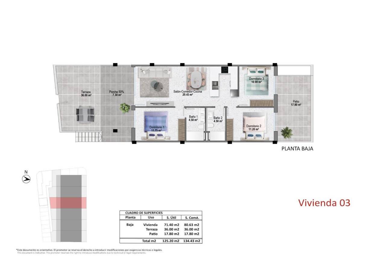 Nieuwbouw - Appartement - Pilar de la Horadada - pueblo