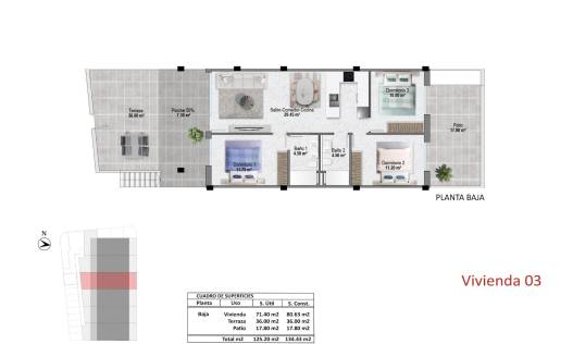 Nieuwbouw - Appartement - Pilar de la Horadada - pueblo