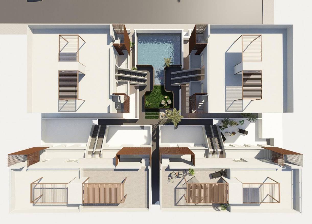 Nieuwbouw - Appartement - Pilar de la Horadada - pueblo