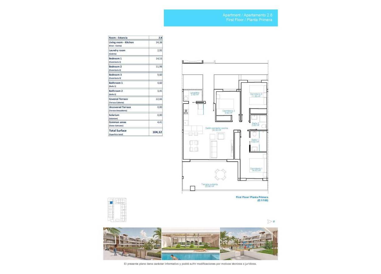 Nieuwbouw - Appartement - Pilar de la Horadada - Playa de las Higuericas