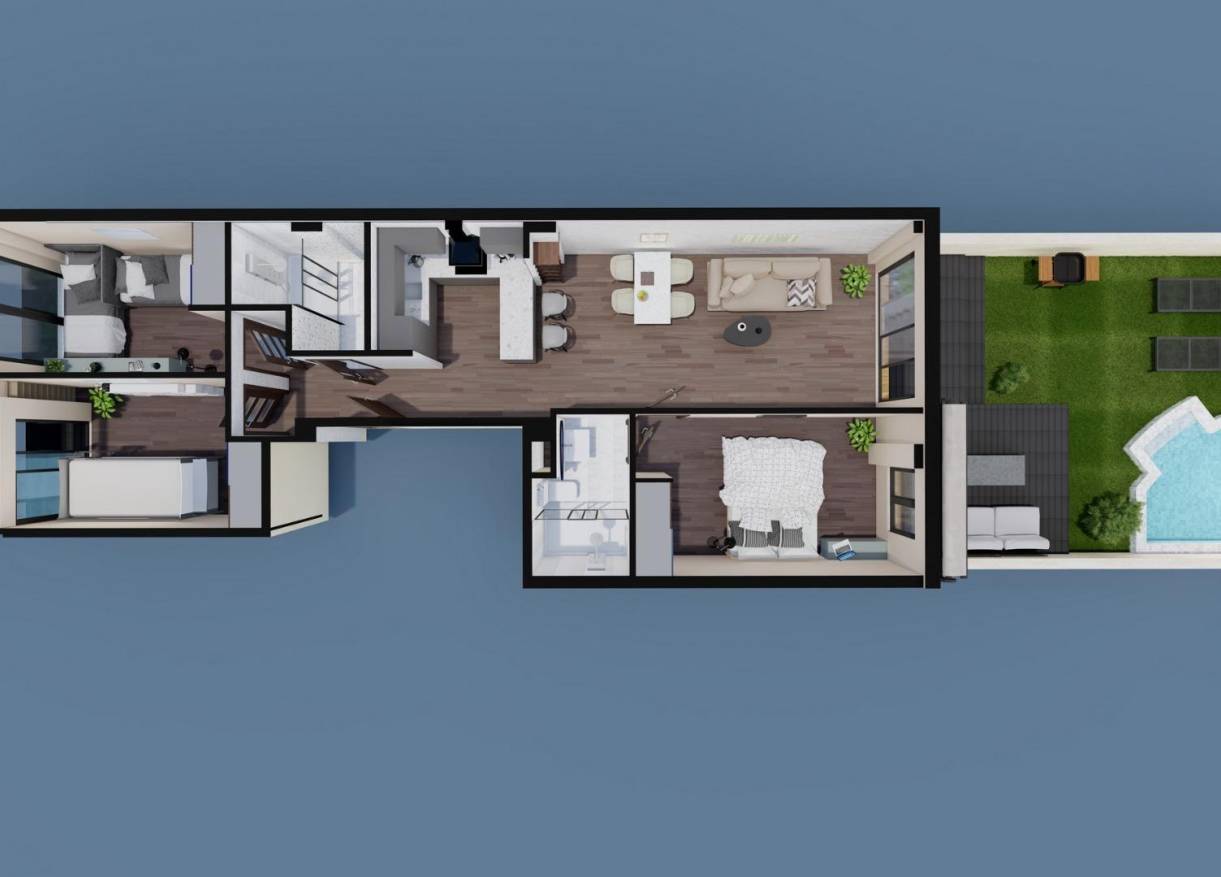 Nieuwbouw - Appartement - Pilar de la Horadada - pueblo