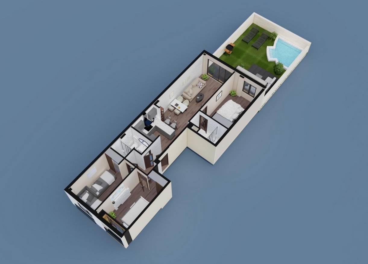 Nieuwbouw - Appartement - Pilar de la Horadada - pueblo