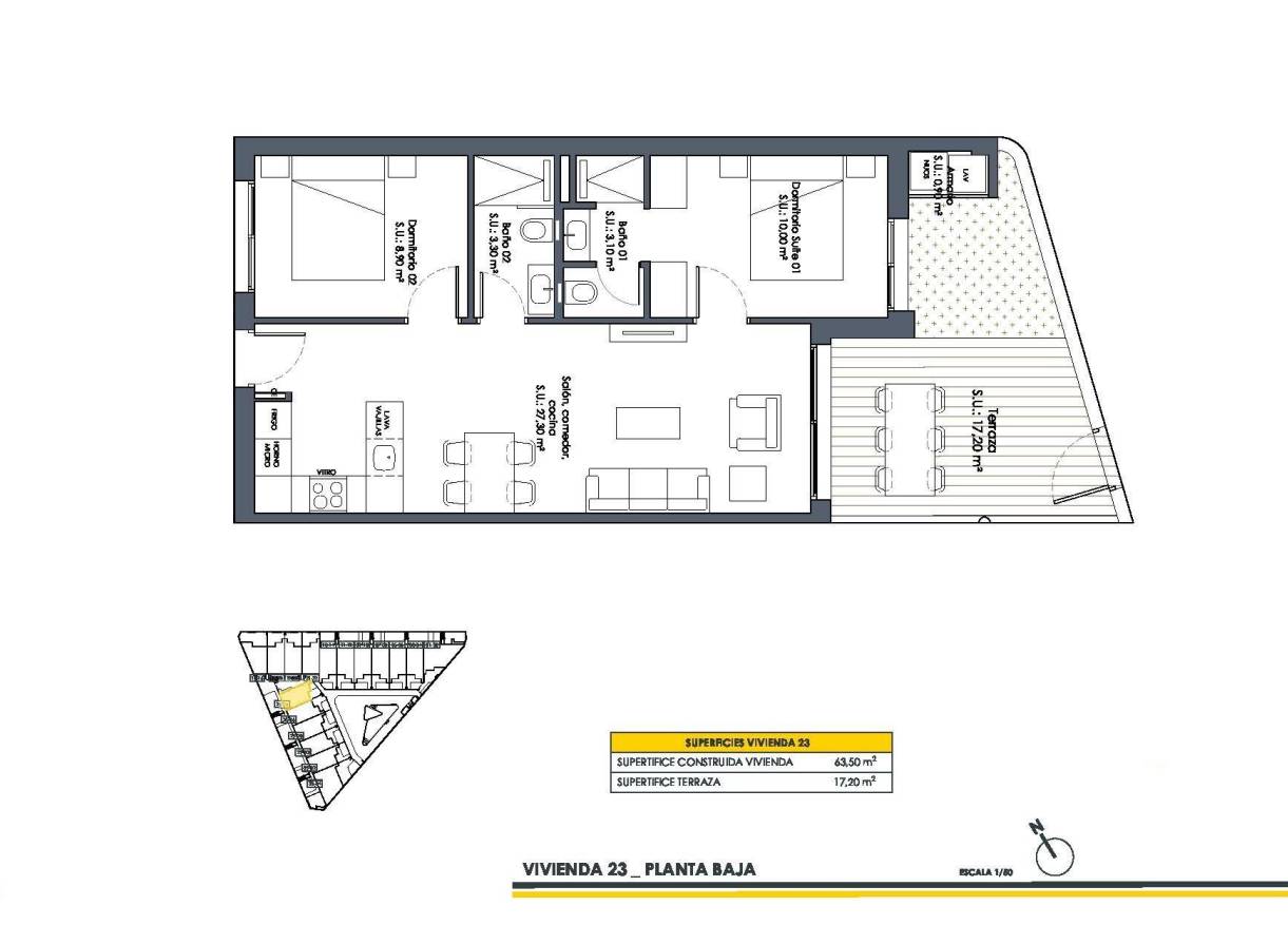 Nieuwbouw - Appartement - San Fulgencio - Pueblo