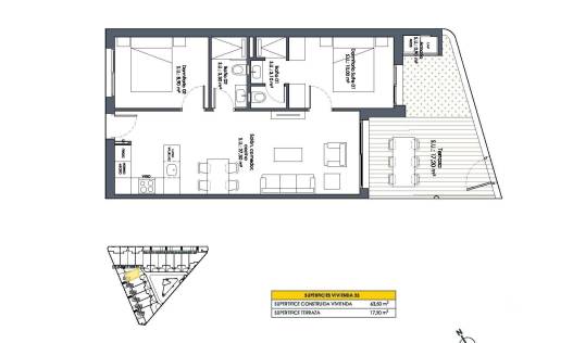Nieuwbouw - Appartement - San Fulgencio - Pueblo
