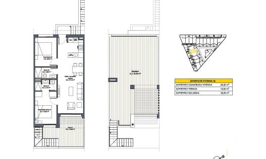 Nieuwbouw - Penthouse - San Fulgencio - Pueblo