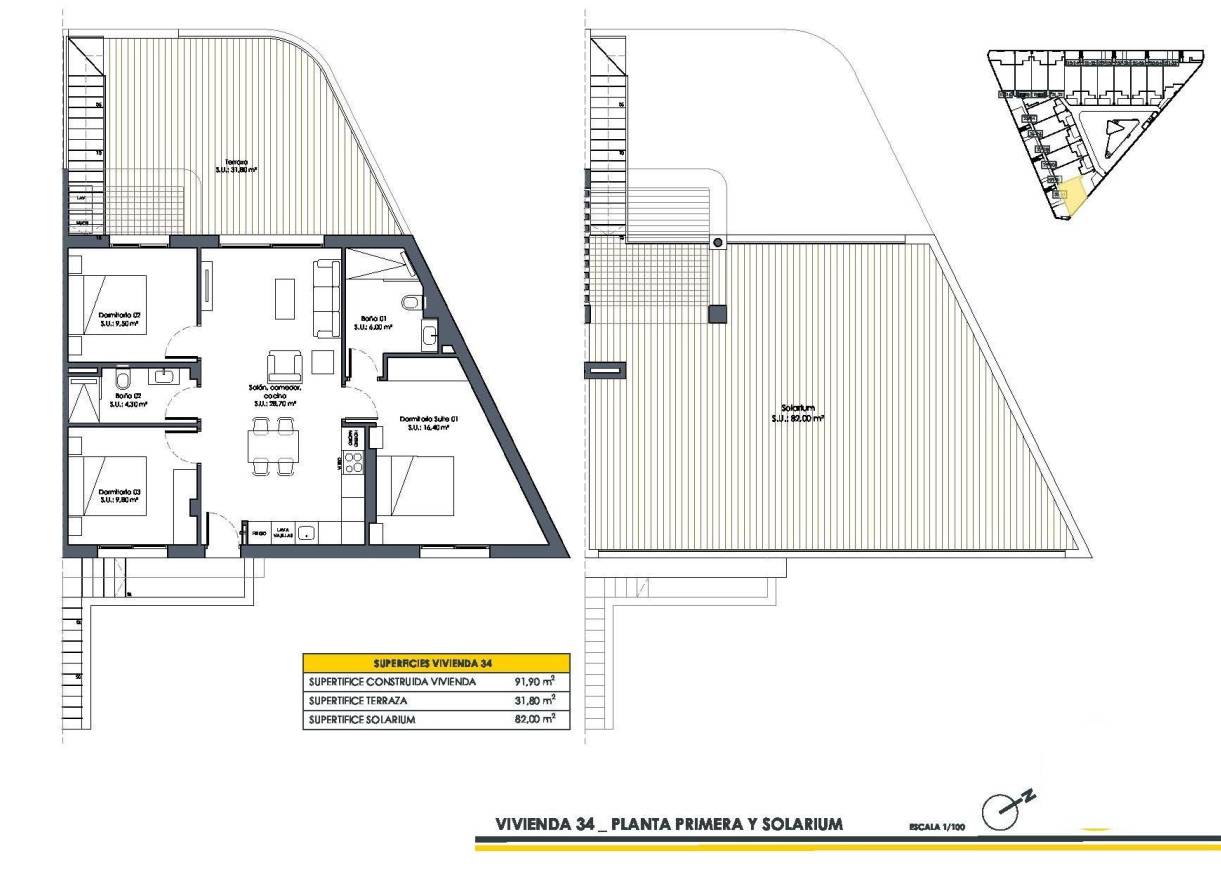 Nieuwbouw - Penthouse - San Fulgencio - Pueblo