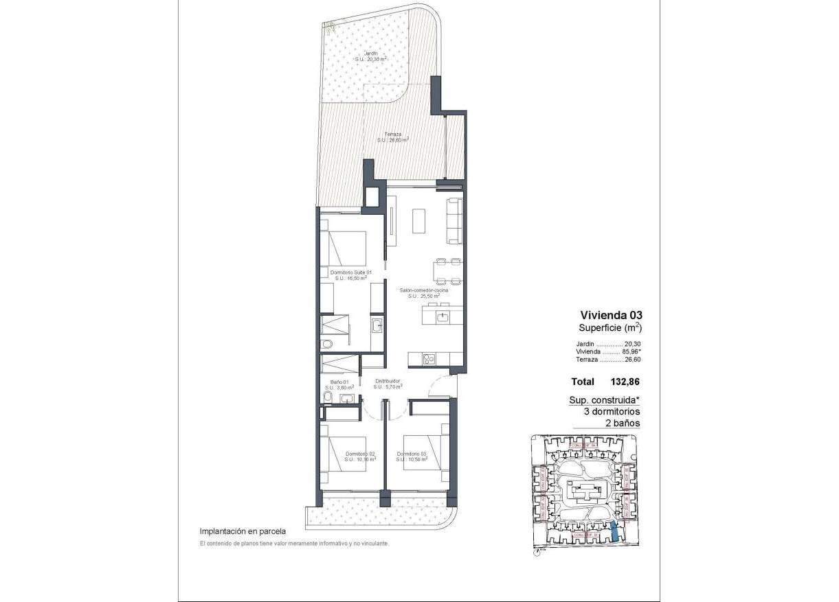 Nieuwbouw - Appartement - Ciudad Quesada - Lo Marabu