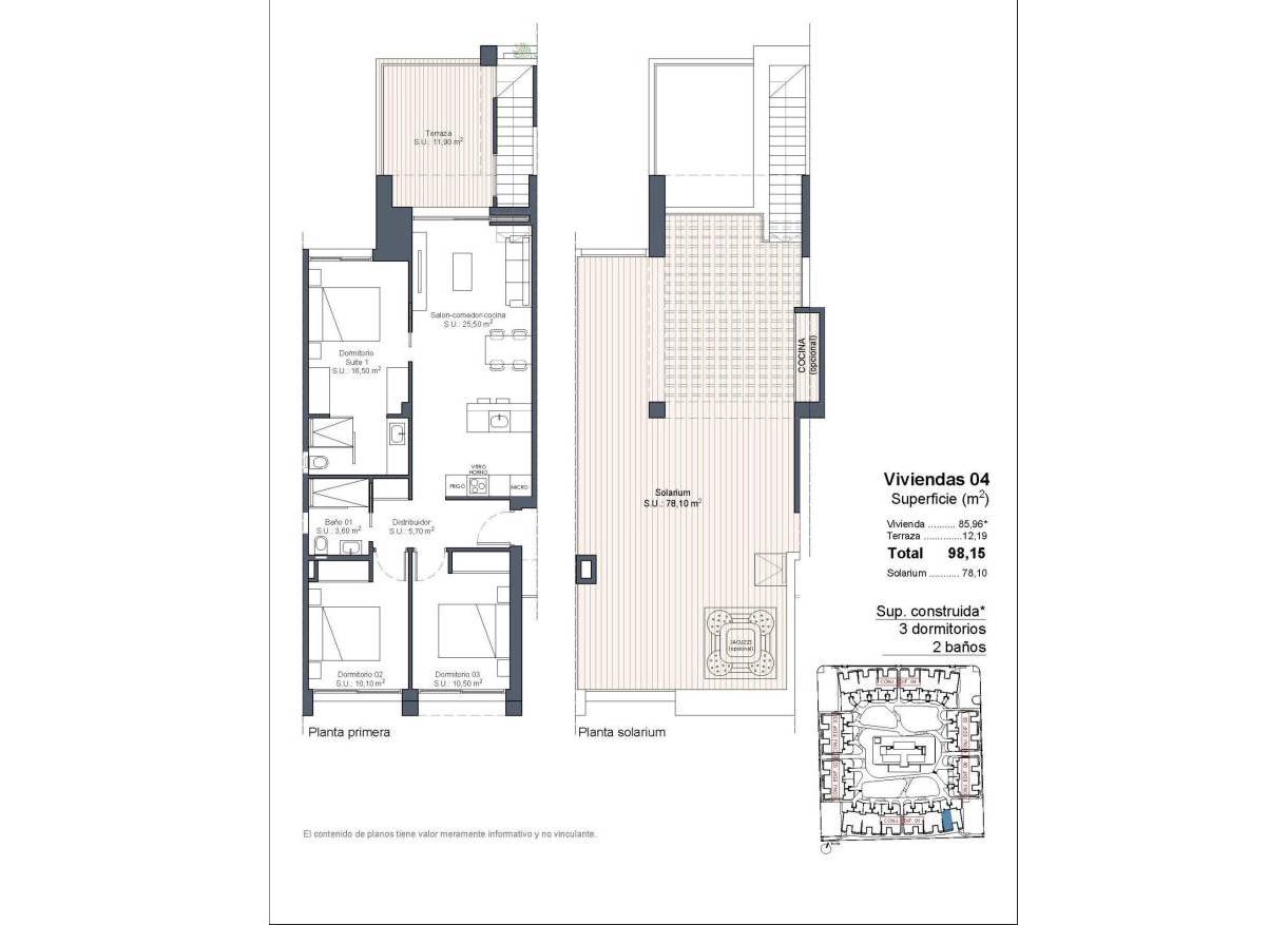 Nieuwbouw - Penthouse - Ciudad Quesada - Lo Marabu
