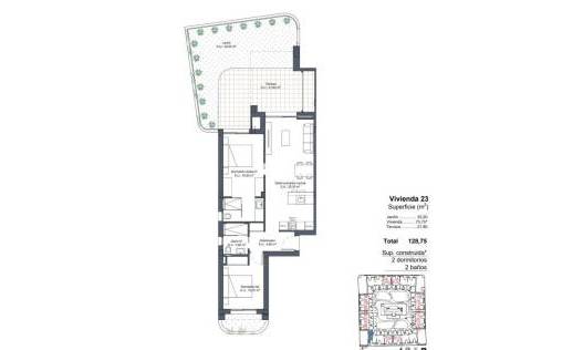 Nieuwbouw - Appartement - Ciudad Quesada - Lo Marabu