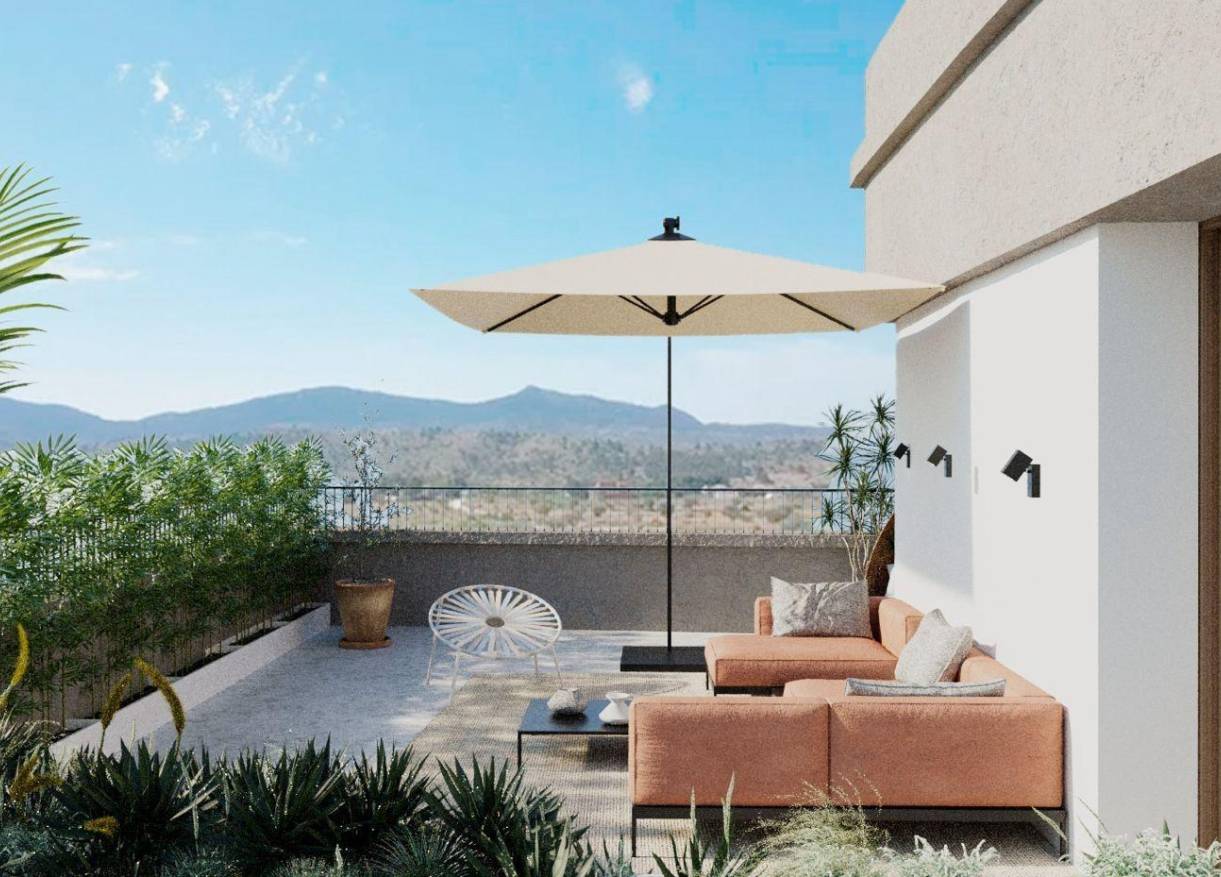 Nieuwbouw - Penthouse - Hondón de las Nieves - Pueblo