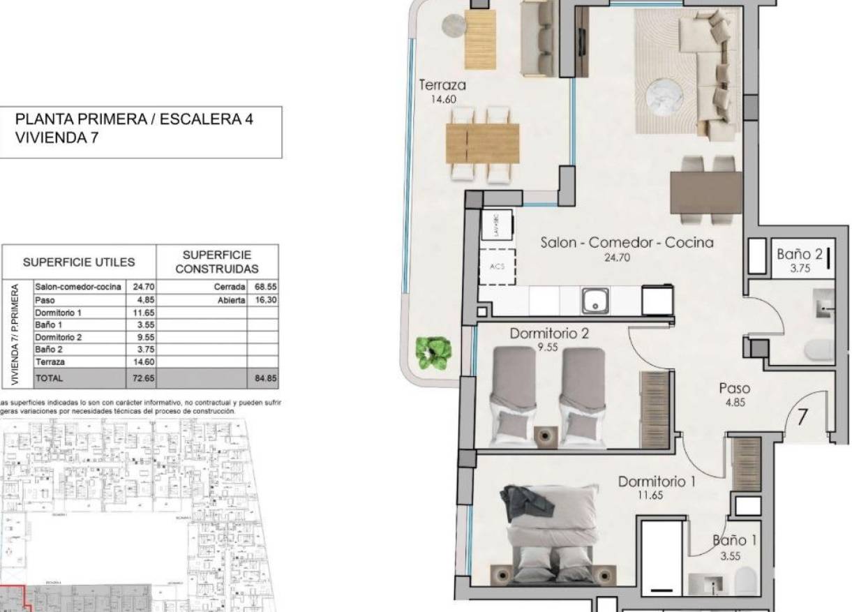 Nieuwbouw - Appartement - Santa Pola - Estacion de autobuses