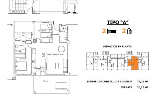 Nieuwbouw - Appartement - San Miguel de Salinas - Pueblo
