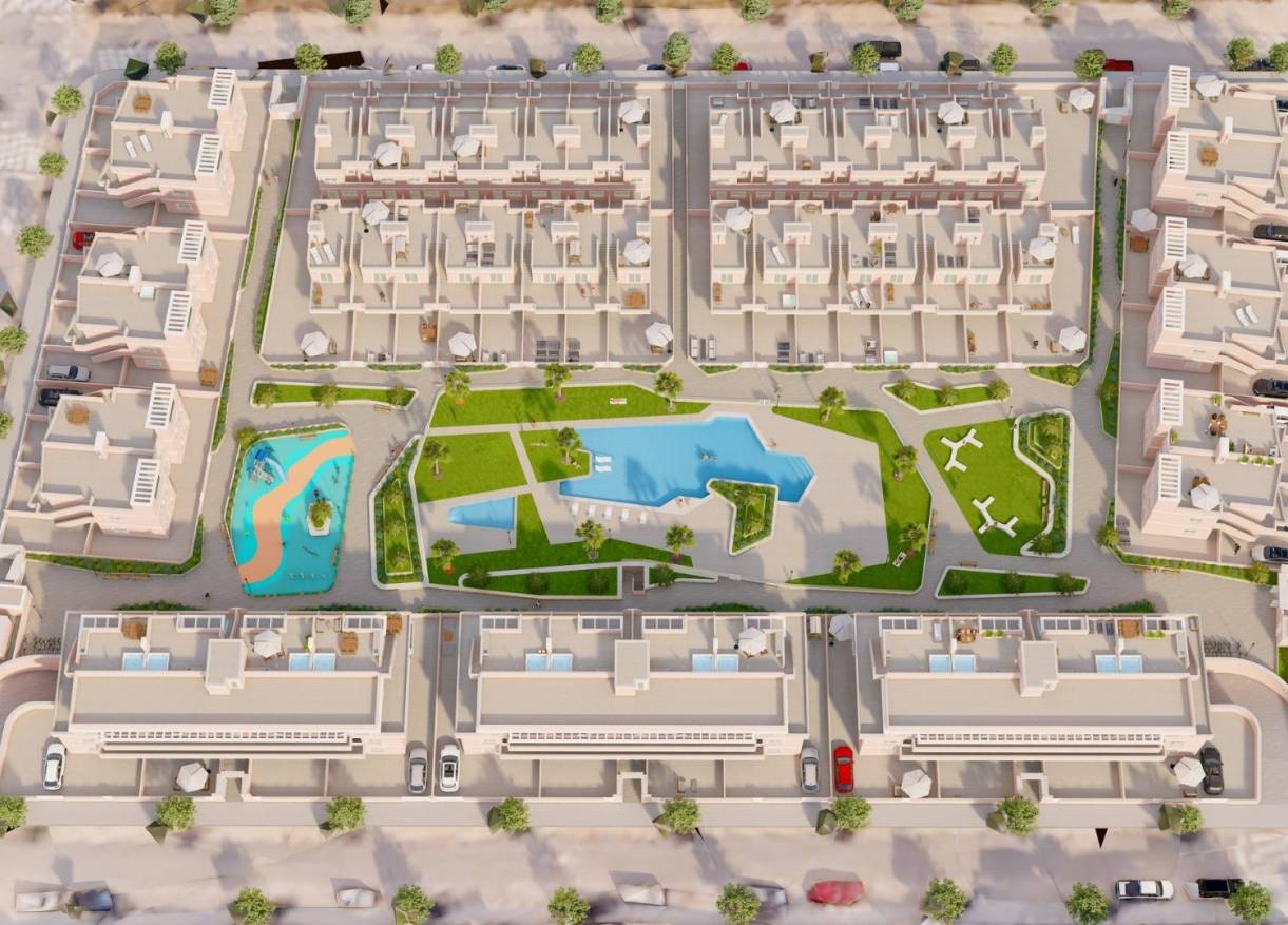 Nieuwbouw - Townhouse / Semi-detached - Pilar de la Horadada - Lo Monte