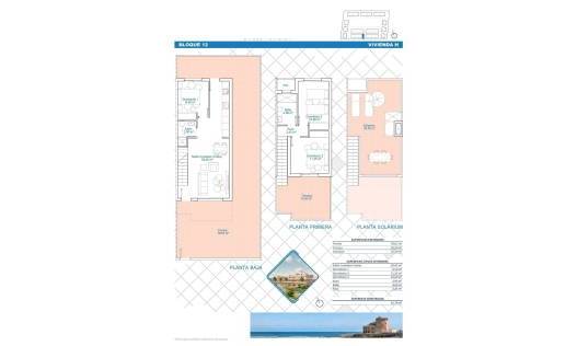 Nieuwbouw - Townhouse / Semi-detached - Pilar de la Horadada - Lo Monte