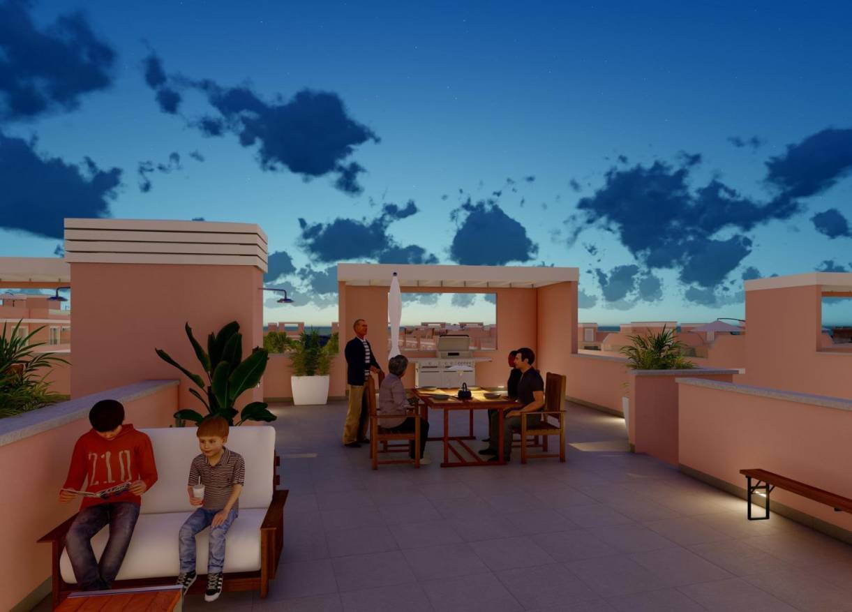 Nieuwbouw - Penthouse - Pilar de la Horadada - Lo Monte