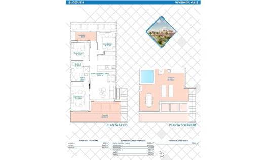 Nieuwbouw - Penthouse - Pilar de la Horadada - Lo Monte