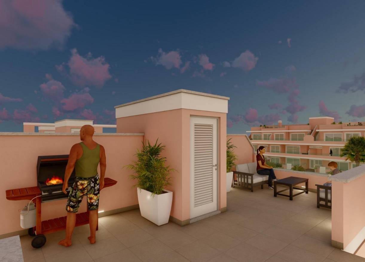 Nieuwbouw - Penthouse - Pilar de la Horadada - Lo Monte