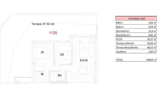 Nieuwbouw - Appartement - San Miguel de Salinas - Pueblo