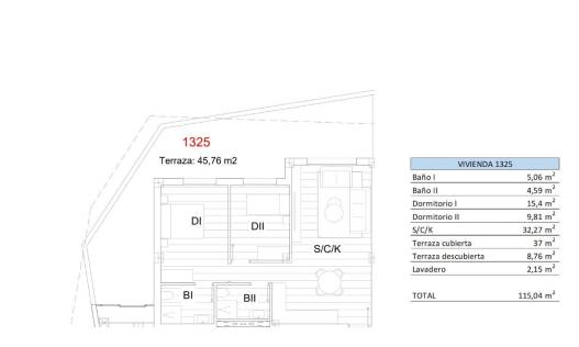 Nieuwbouw - Appartement - San Miguel de Salinas - Pueblo