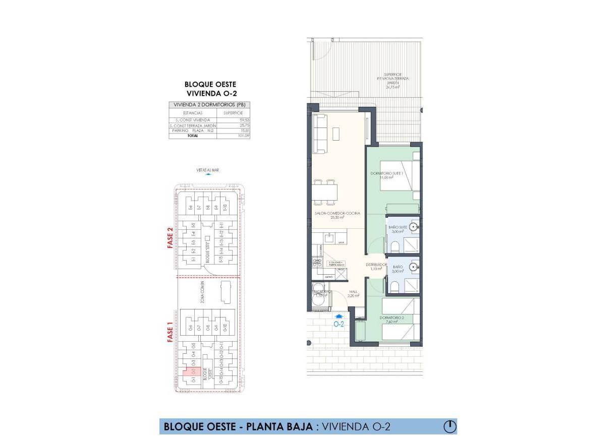 Nieuwbouw - Appartement - Pilar de la Horadada - Playa de las Higuericas