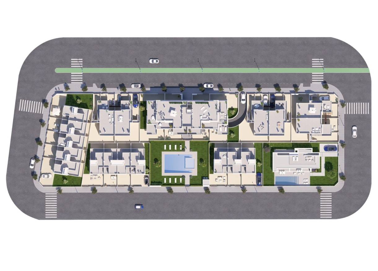 Nieuwbouw - Townhouse / Semi-detached - Pilar de la Horadada - TORRE DE LA HORADADA