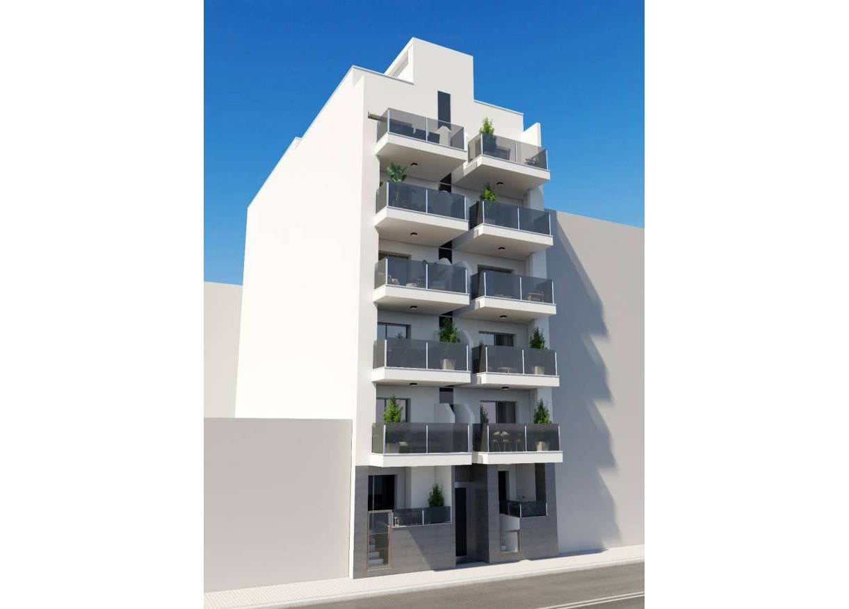 Nieuwbouw - Appartement - Torrevieja - Playa de El Cura
