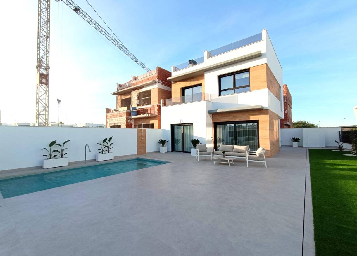 Nieuwbouw - Townhouse / Semi-detached - Benijófar - Pueblo