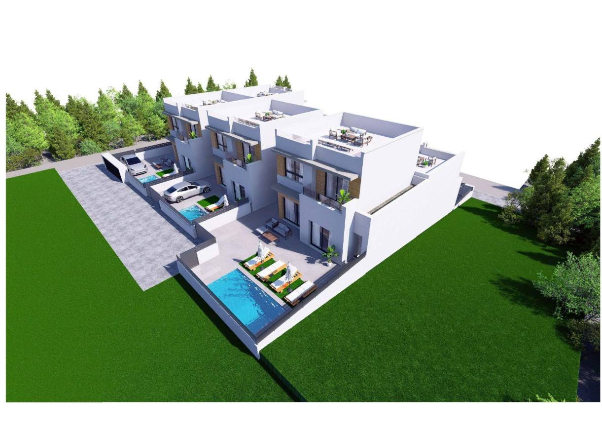 Nieuwbouw - Townhouse / Semi-detached - Benijófar - Pueblo
