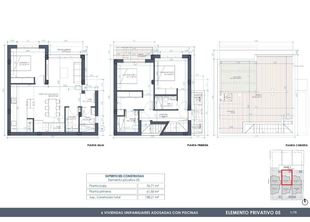 Nieuwbouw - Townhouse / Semi-detached - Benijófar - Pueblo