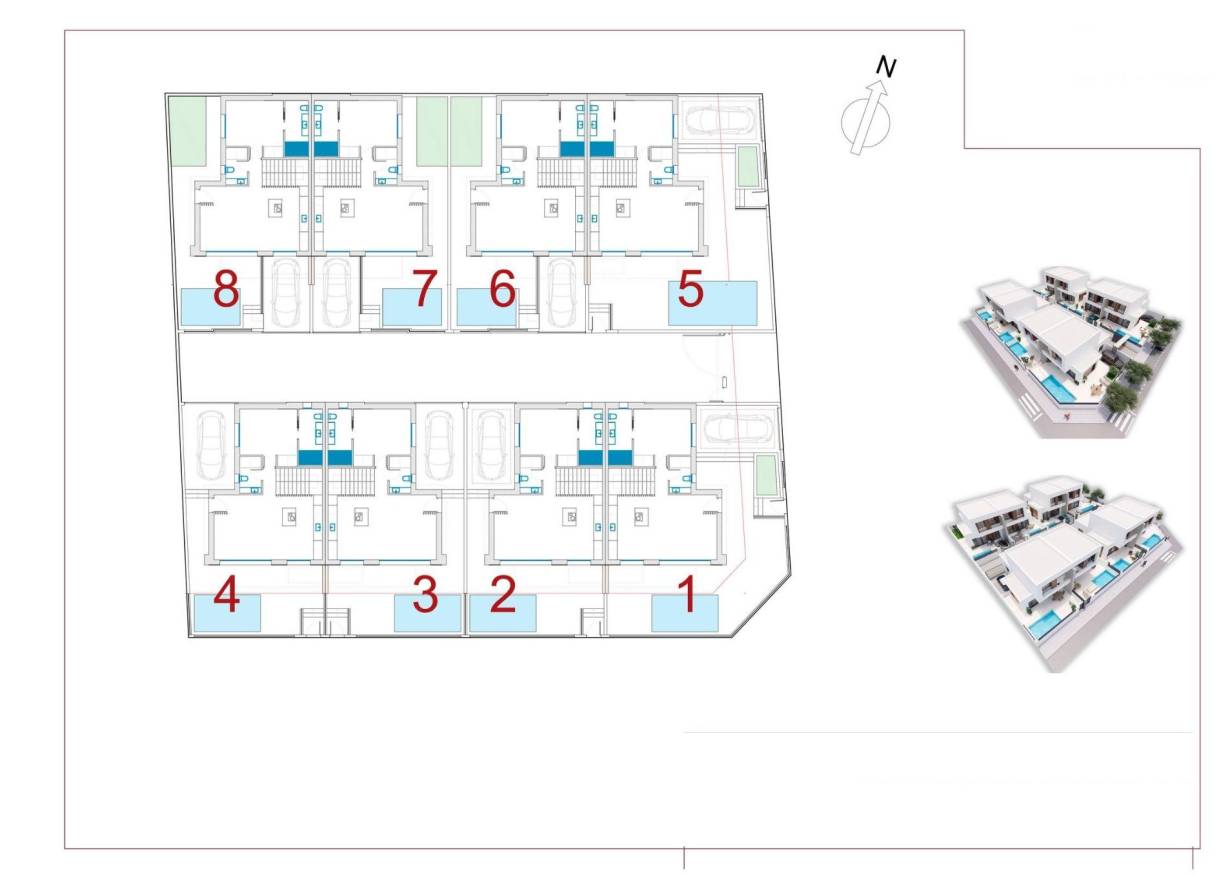 Nieuwbouw - Townhouse / Semi-detached - Dolores - urbanizacion