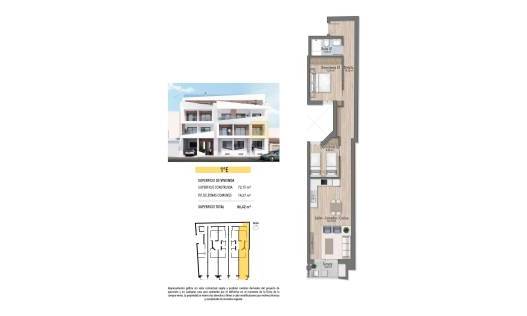 Nieuwbouw - Appartement - Torrevieja - Playa de El Cura