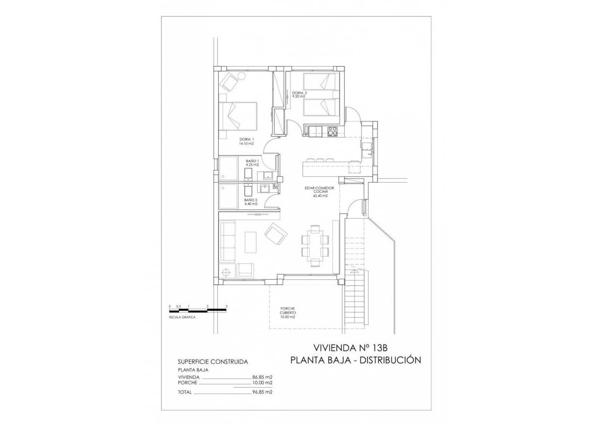 Nieuwbouw - Appartement - San Miguel de Salinas - VistaBella Golf