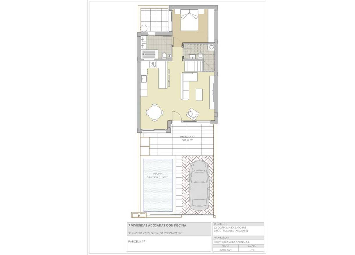 Nieuwbouw - Townhouse / Semi-detached - Rojales - Pueblo