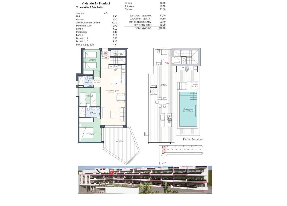 Nieuwbouw - Penthouse - Benijófar - Pueblo