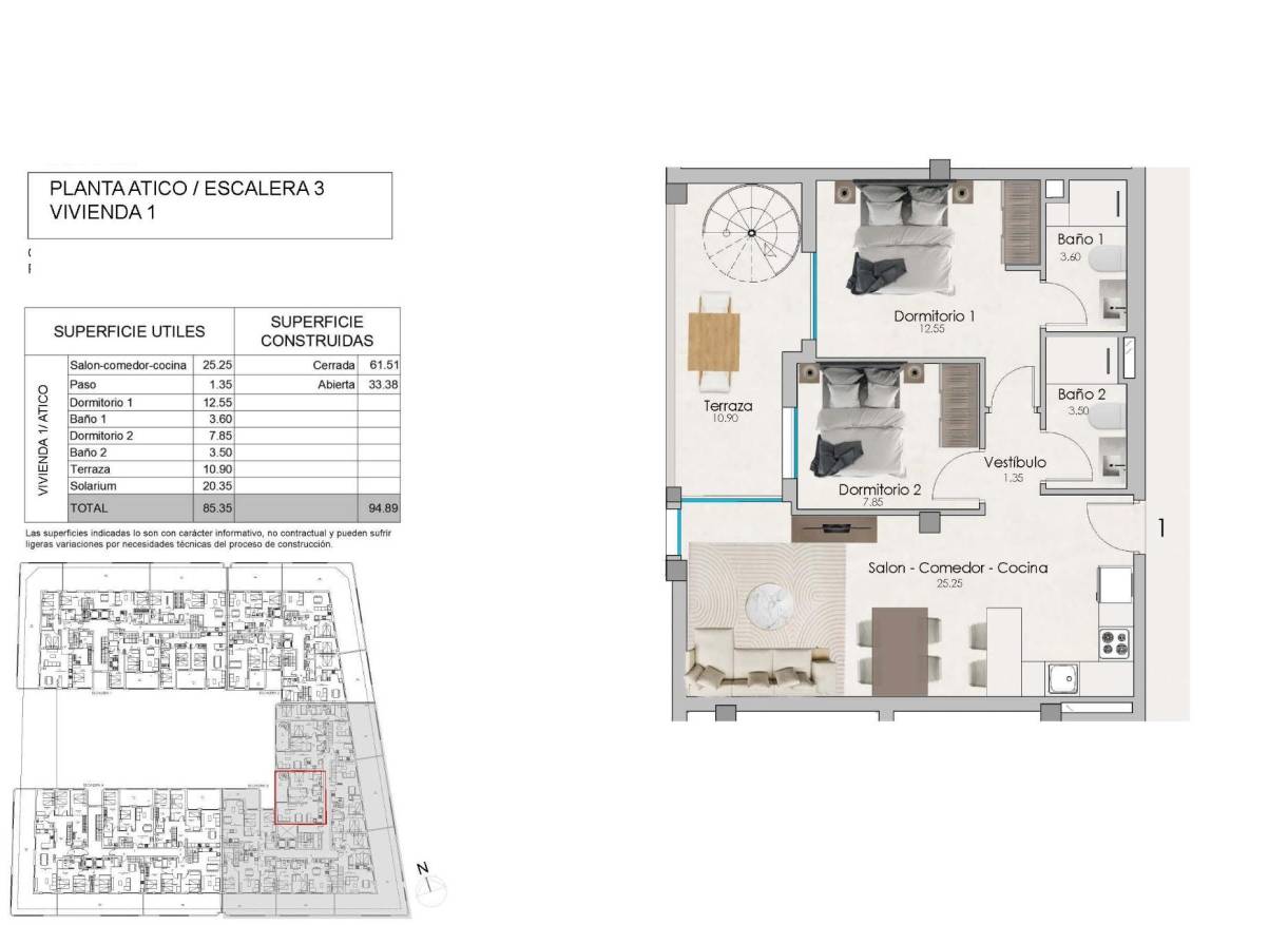 Nieuwbouw - Penthouse - Santa Pola - Estacion de autobuses