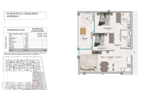 Nieuwbouw - Penthouse - Santa Pola - Estacion de autobuses