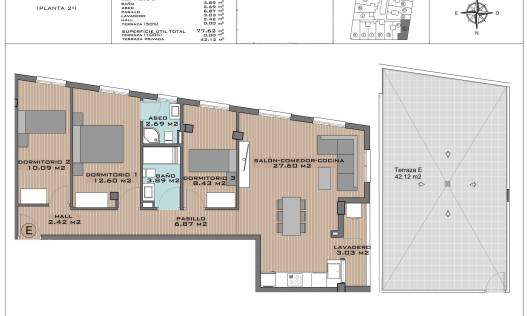 Nieuwbouw - Penthouse - Algorfa - Pueblo