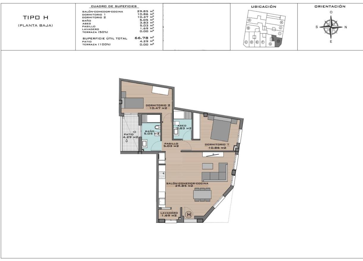 Nieuwbouw - Appartement - Algorfa - Pueblo