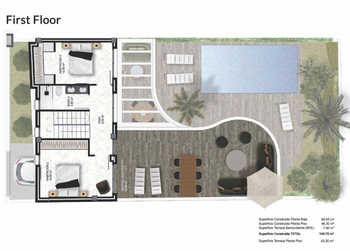 Nieuwbouw - Townhouse / Semi-detached - Almoradí - Las Heredades