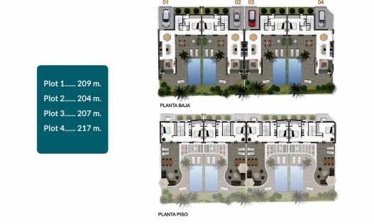 Nieuwbouw - Townhouse / Semi-detached - Almoradí - Las Heredades