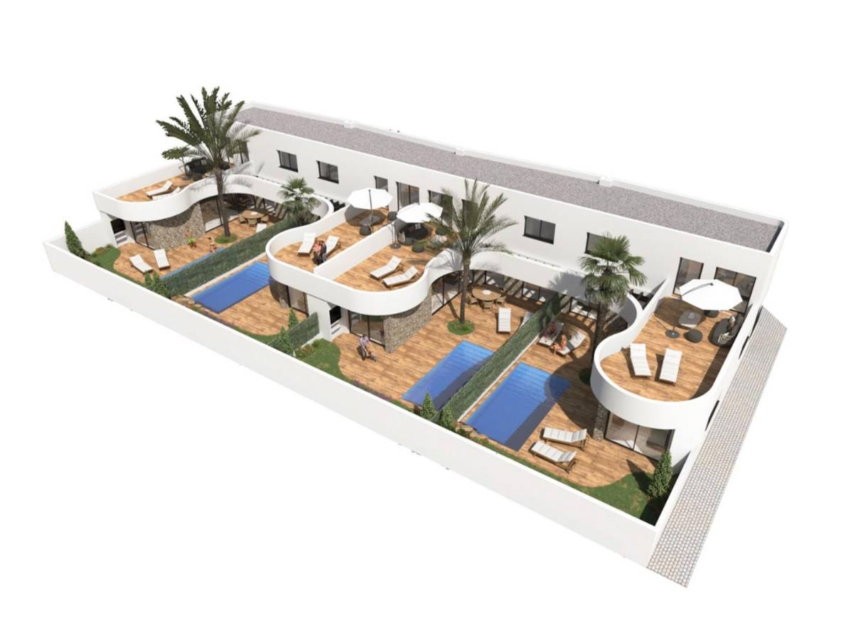 Nieuwbouw - Townhouse / Semi-detached - Almoradí - Las Heredades