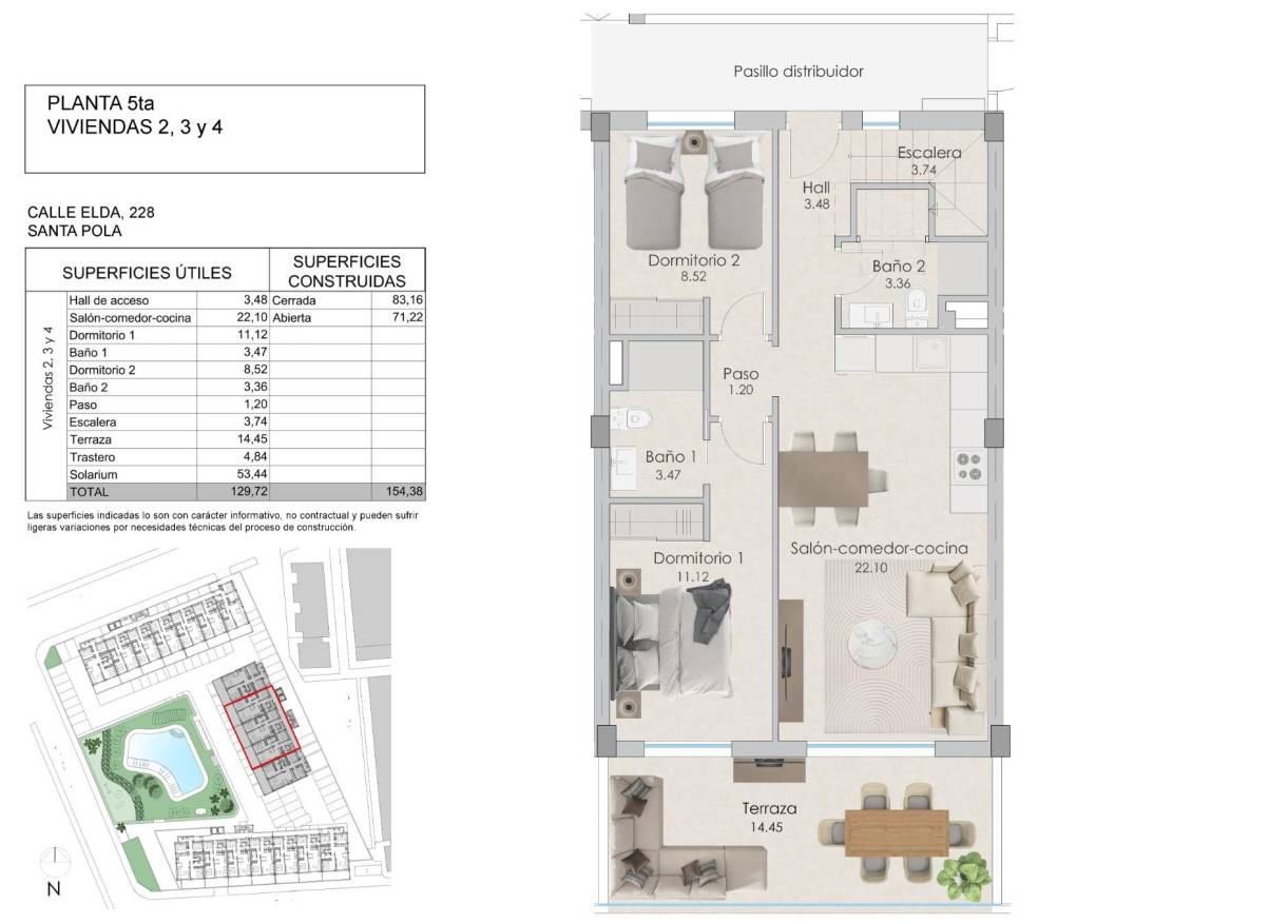 Nieuwbouw - Penthouse - Santa Pola - Playa Tamarit