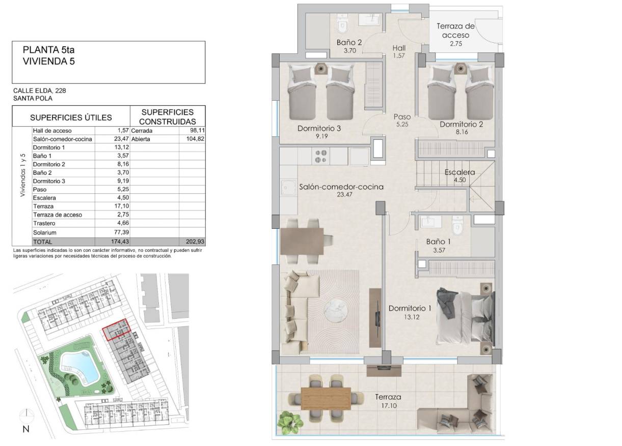 Nieuwbouw - Penthouse - Santa Pola - Playa Tamarit