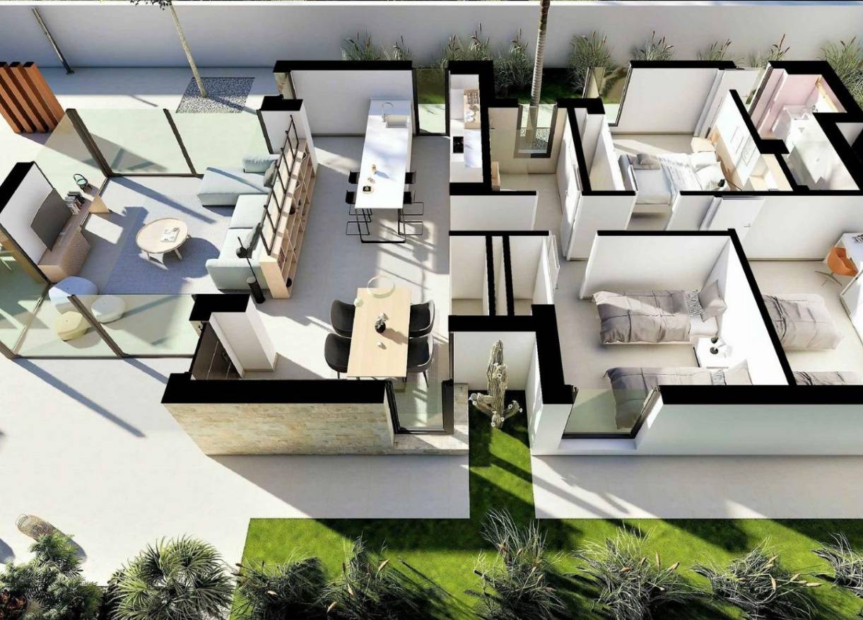 Nieuwbouw - Villa - San Fulgencio - El Oasis