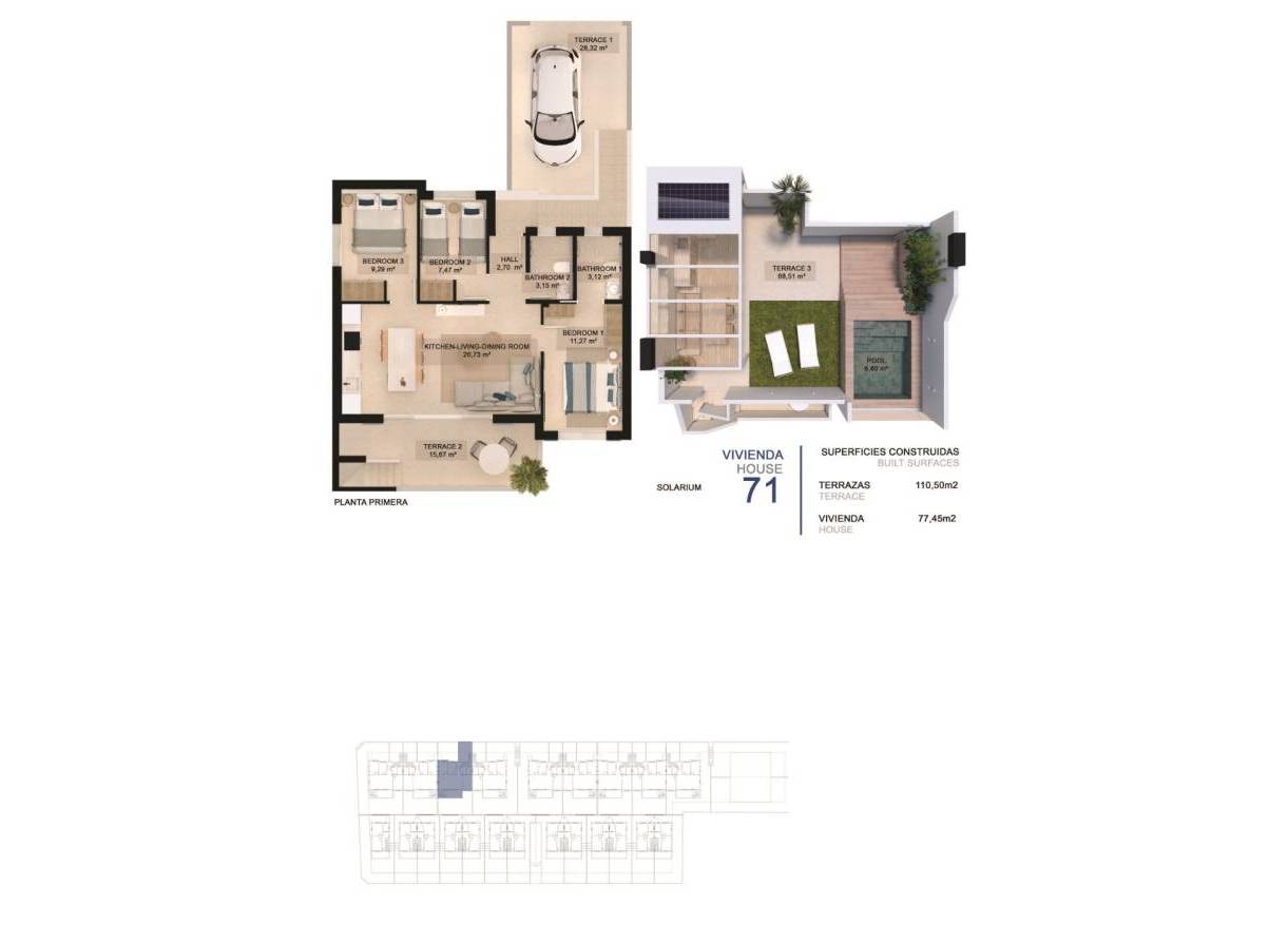 Nieuwbouw - Penthouse - Pilar de la Horadada - La Torre de la Horadada