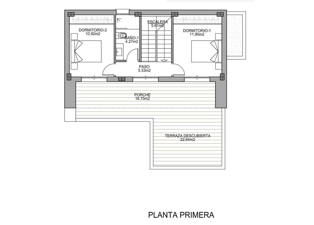 Nieuwbouw - Villa - Benijófar - Polideportivo