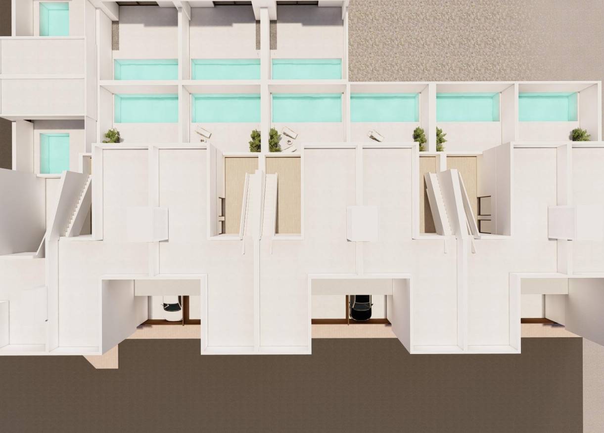 Nieuwbouw - Townhouse / Semi-detached - San Javier - pueblo