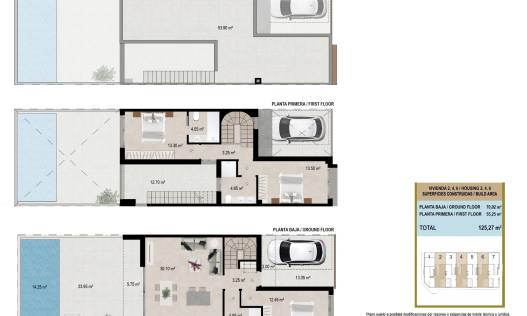 Nieuwbouw - Townhouse / Semi-detached - San Javier - pueblo