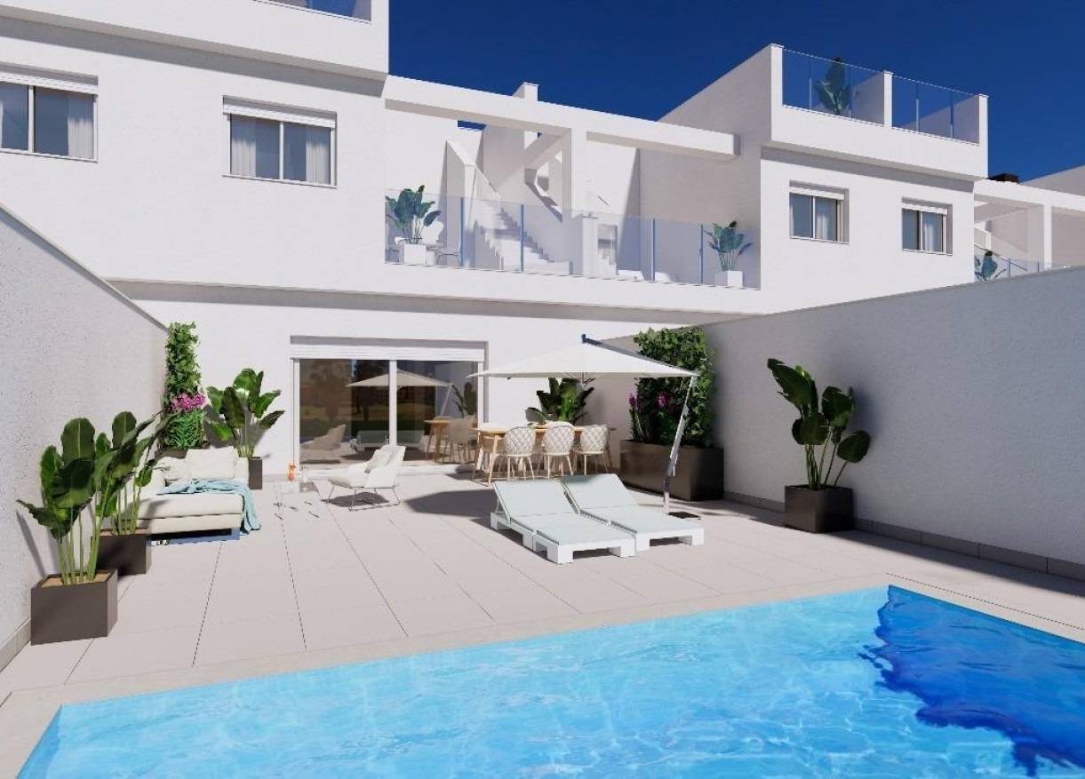 Nieuwbouw - Townhouse / Semi-detached - Los Alcazares - Serena Golf