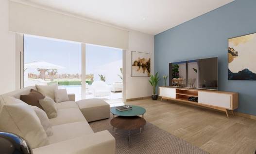 Nieuwbouw - Townhouse / Semi-detached - Los Alcazares - Serena Golf